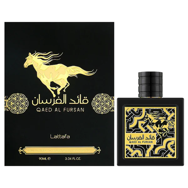 Qaed Al Fursan Perfume 90ml EDP Lattafa - Image 3